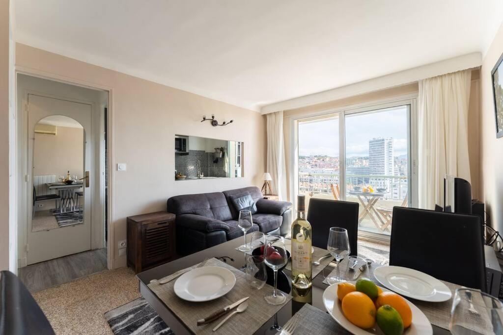 Vue Mer Plage Catalans Vieux Port Clim - 2 Chambres Marsella Exterior foto