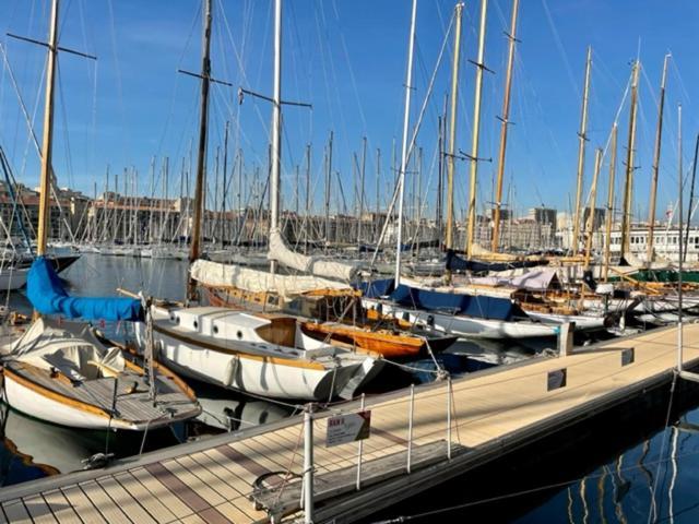 Vue Mer Plage Catalans Vieux Port Clim - 2 Chambres Marsella Exterior foto