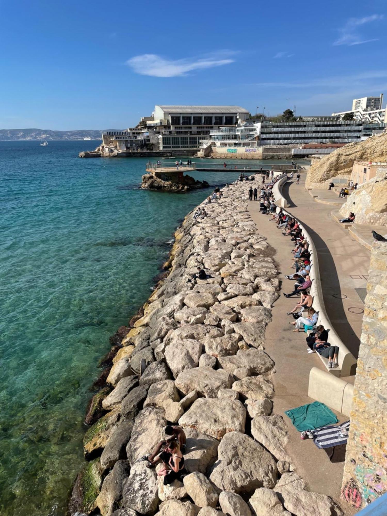 Vue Mer Plage Catalans Vieux Port Clim - 2 Chambres Marsella Exterior foto