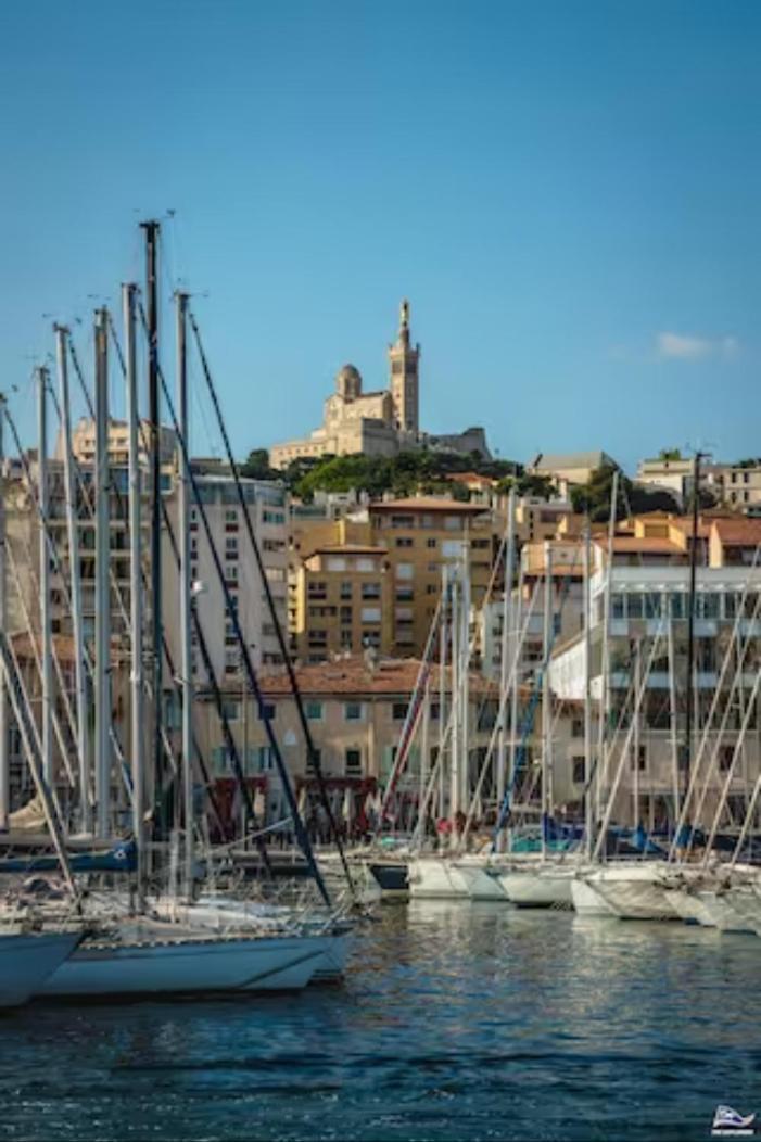 Vue Mer Plage Catalans Vieux Port Clim - 2 Chambres Marsella Exterior foto